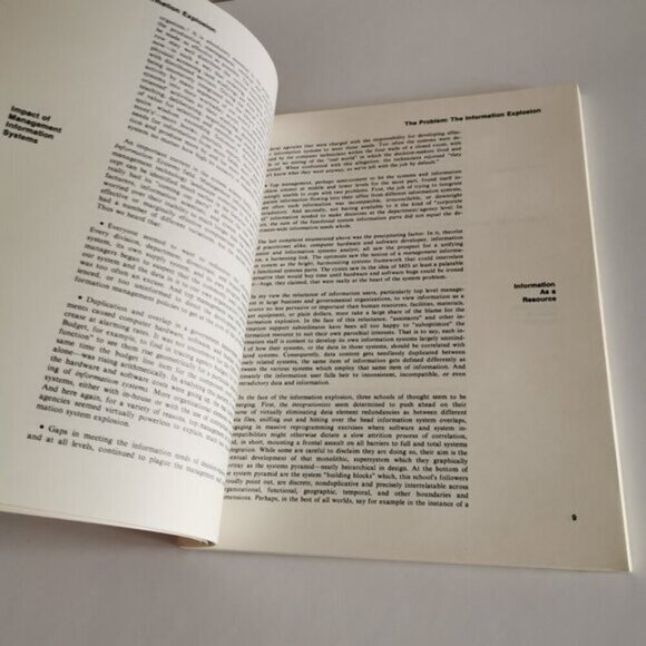 1974 How to Harness Information Resources Book Vintage Systems Approach Associat - Picture 5 of 7